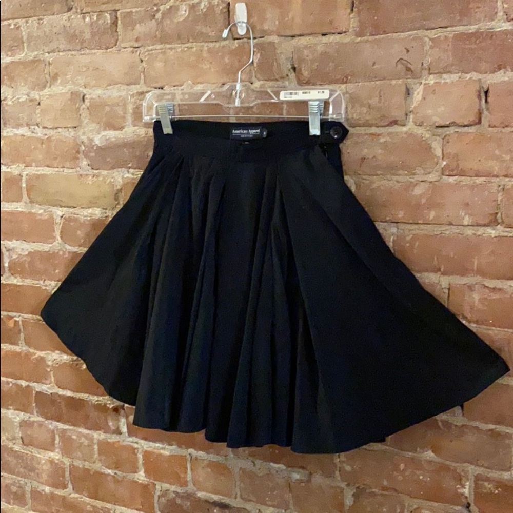 American Apparel Umbrella Skirt